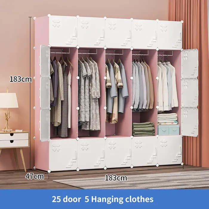 Armoire de rangement pliable moderne pour la maison