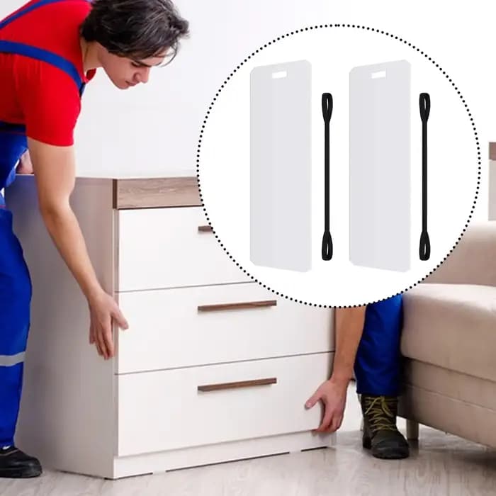 2 glissières pour appareils électroménagers, faciles à utiliser, pour déplacer les meubles
