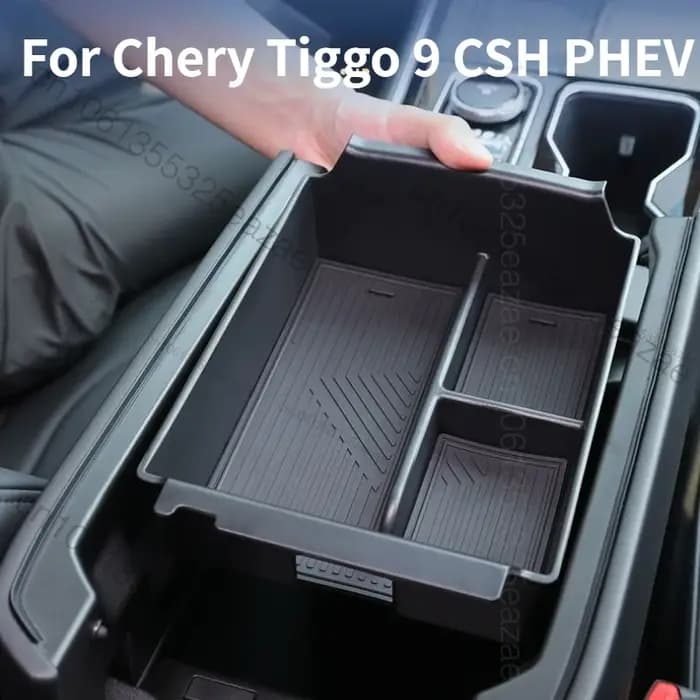 Boîte de rangement d'accoudoir pour Chery Tiggo 9 CSH PHEV 2025 2026