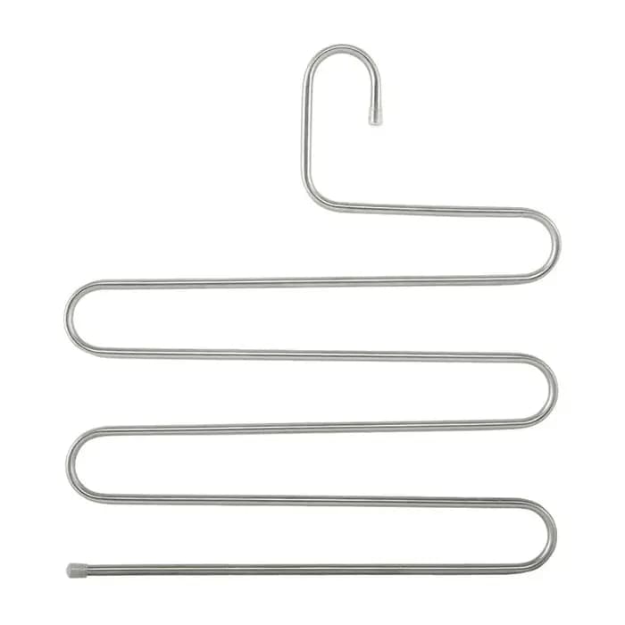 Support de rangement pour pantalons en acier inoxydable