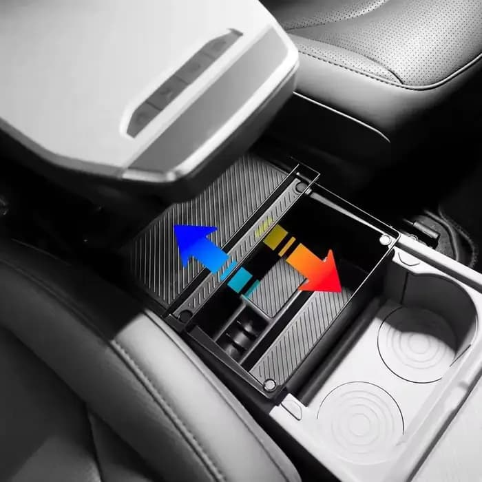 Boîte de rangement sous accoudoir pour voiture