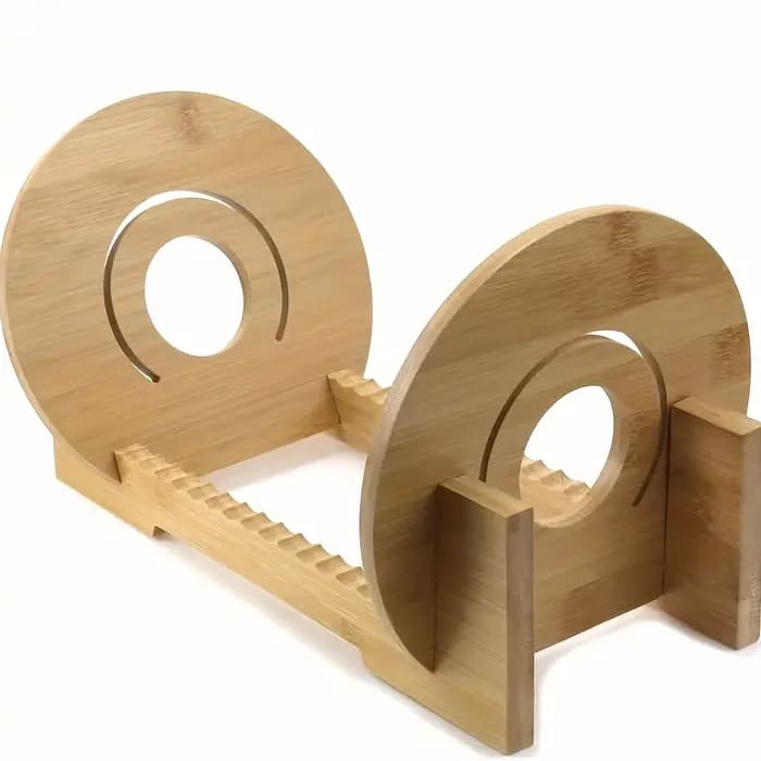 Support créatif en bois pour CD