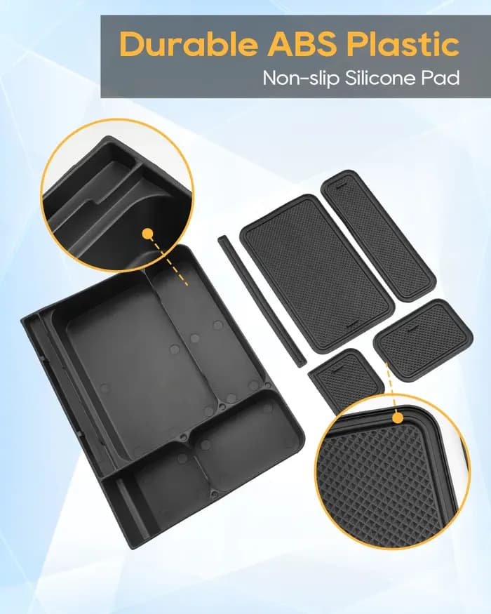 LFOTPP Boîte de rangement pour console centrale de voiture Dacia Sandero 3