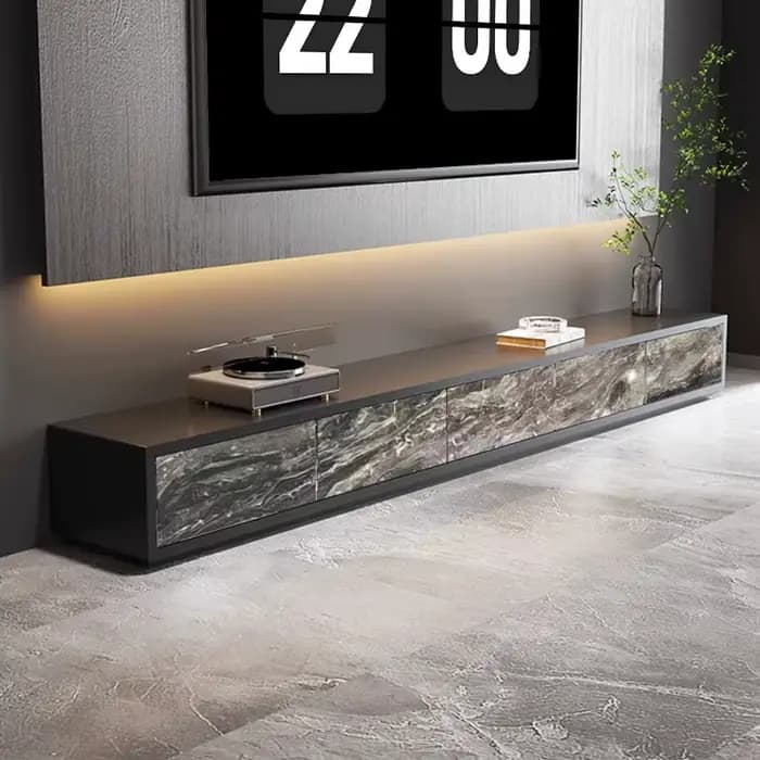Meuble TV de Luxe Design Unique et Simple