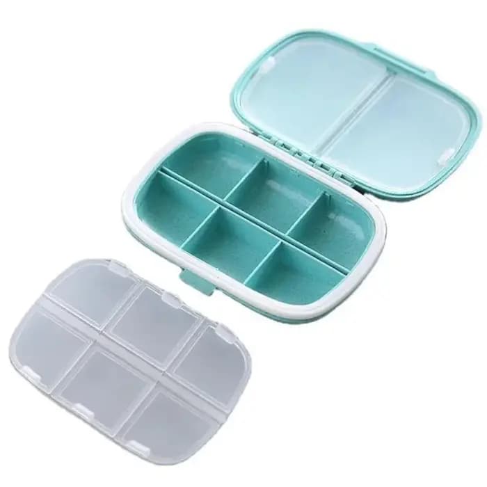 Mini boîte à pilules Portable à 8 grilles