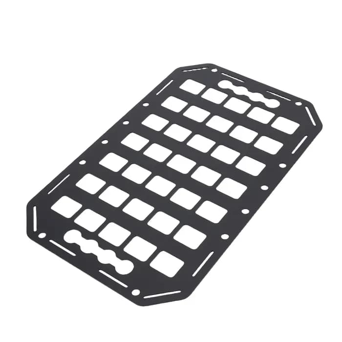 Panneau Molle pour benne de camion 15x9.25x0.08in en aluminium