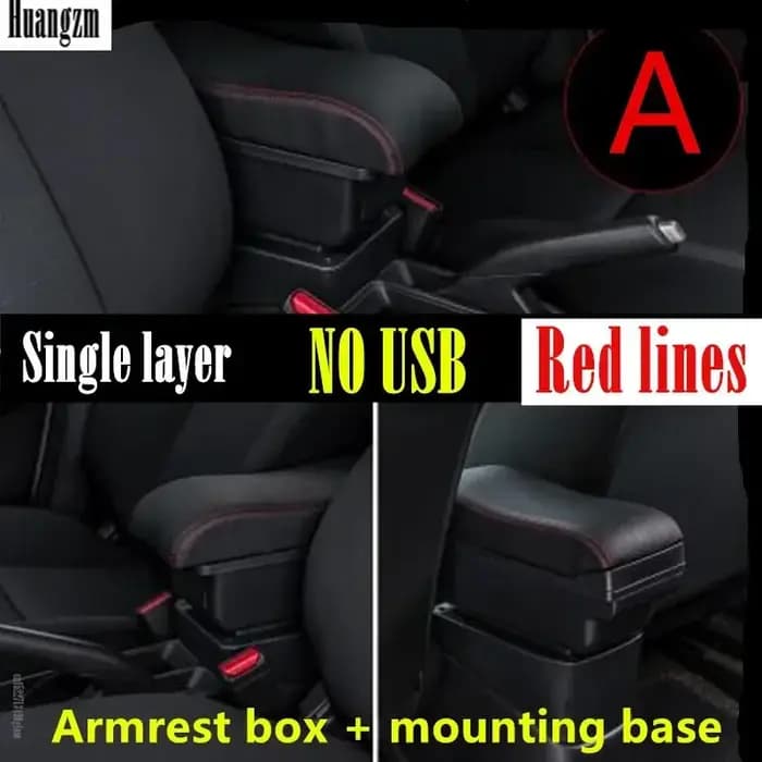 Boîte d'accoudoir pour Renault twingo, boîte de rangement pour accoudoir de voiture, rénovation inte