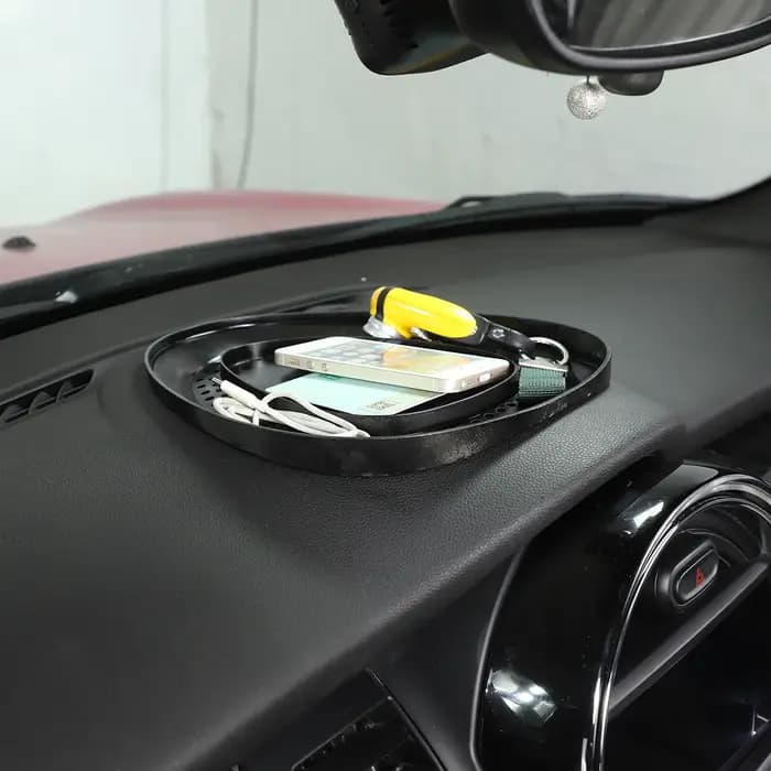Boîte de rangement ABS pour commande centrale de voiture