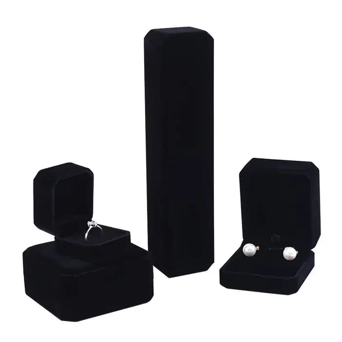 Emballage de bijoux, organisateur d'emballage de colliers, boîte à bagues, boîte-cadeau en vrac, sup