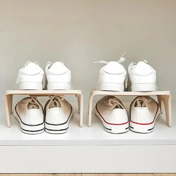 Nouveau gain de place porte-chaussures étagère multifonctionnelle rangement à domicile