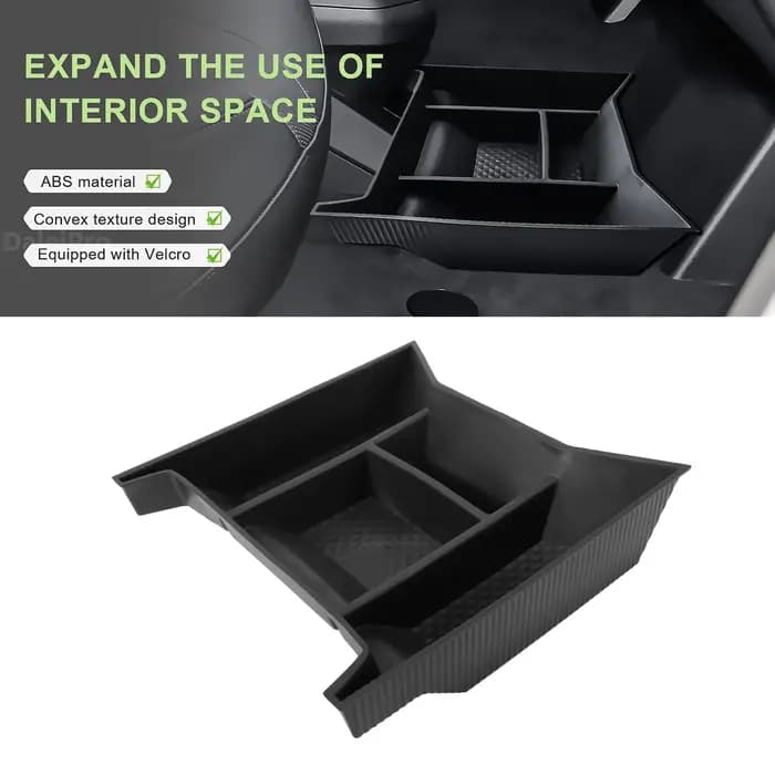 Plateau de rangement pour Console centrale de sol