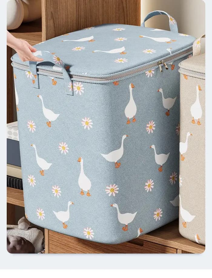 Sac de rangement pour couettes et vêtements, grande capacité, pour armoire domestique, sac d'organisation pour déménagement, imperméable et anti-humidité