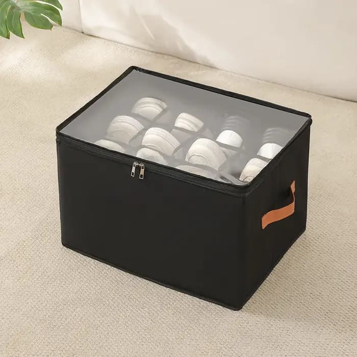 Boîte de rangement à chaussures à grille multifonctionnelle