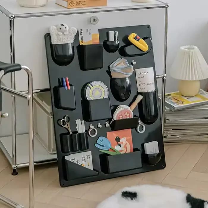 Support Mural de Rangement Nordique T1 pour Salle de Bain