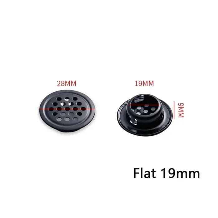 Grille de ventilation en maille perforée pour placard et armoire