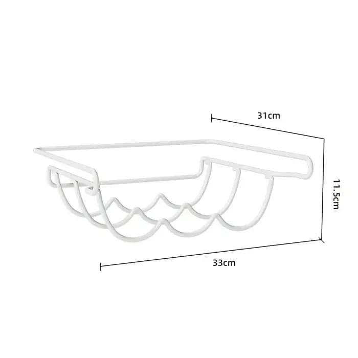 Organisateur créatif pour bouteilles de bière au réfrigérateur - Étagère de présentation de vin avec crochet de suspension pour le rangement et l'organisation à la maison et en cuisine