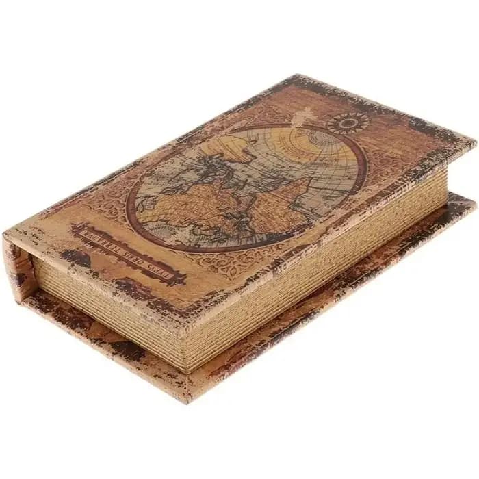 Boîte de rangement pour bijoux BSEVB-Simulation Book Prop Box, boîte de rangement pour bijoux, livre