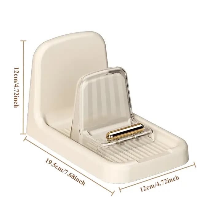 Organisateur de support de couvercle de casserole en plastique empilable-support de rangement de cuisine peu encombrant
