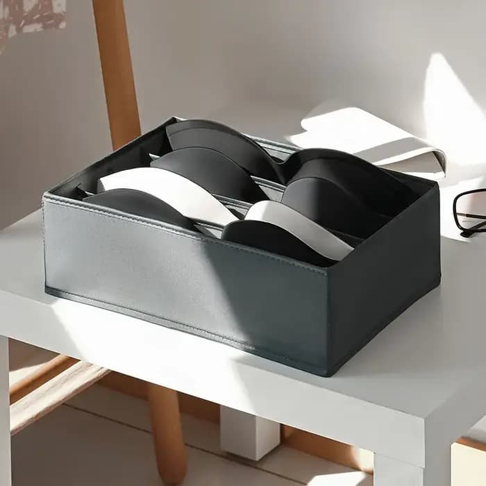 Organisateur pour sous-vêtements, chaussettes, soutien-gorge, pantalons, écharpes, cravates, boîte d