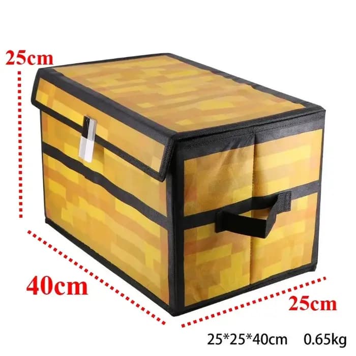 MineCraftion boîte de rangement de poitrine grande capacité pliable vêtements couverture couette ant