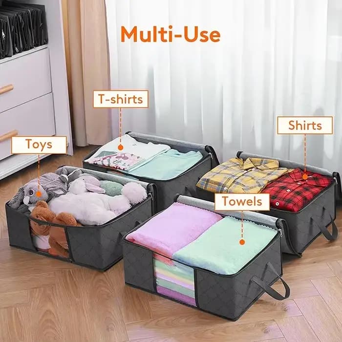 Sac de Rangement Pliable de Grande Capacité pour Vêtements