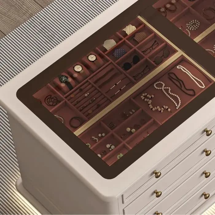 Étagère sur pied armoires de salon artisanat adultes vitrine armoire Cube luxe Muebles Para El Hogar meubles de maison