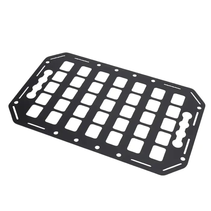 Panneau Molle pour benne de camion 15x9.25x0.08in en aluminium