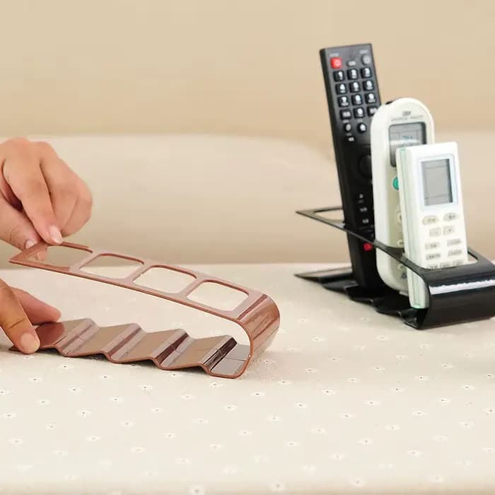 Organisateur de télécommande à 4 compartiments