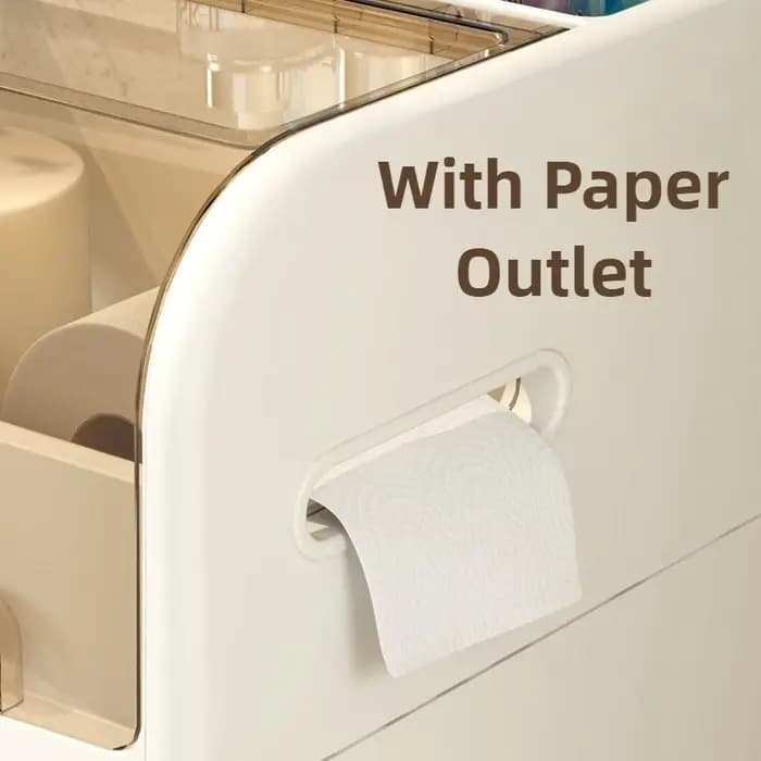 Étagères de rangement de fissures de salle de bain