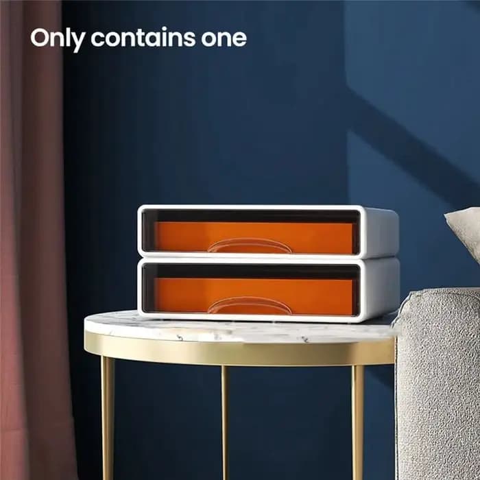 Boîte de rangement de bureau avec tiroirs - Papeterie