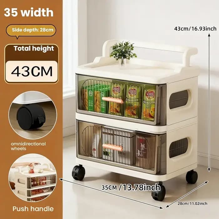 Armoire de rangement de type tiroir - Un meuble de rangement portable pour la maison, idéal pour ran