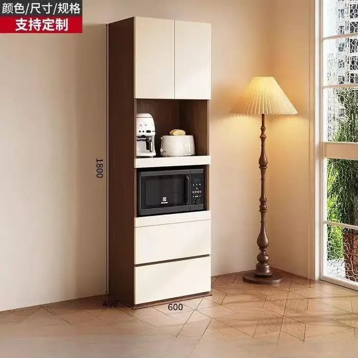 Étagère de rangement de luxe sur pied pour salon