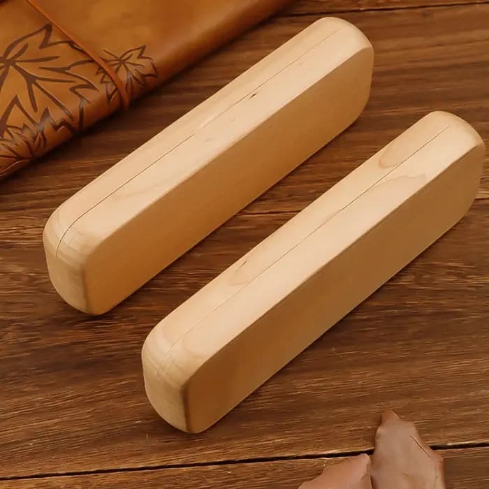 Coffret cadeau en bois pour stylo plume à bille fait à la main