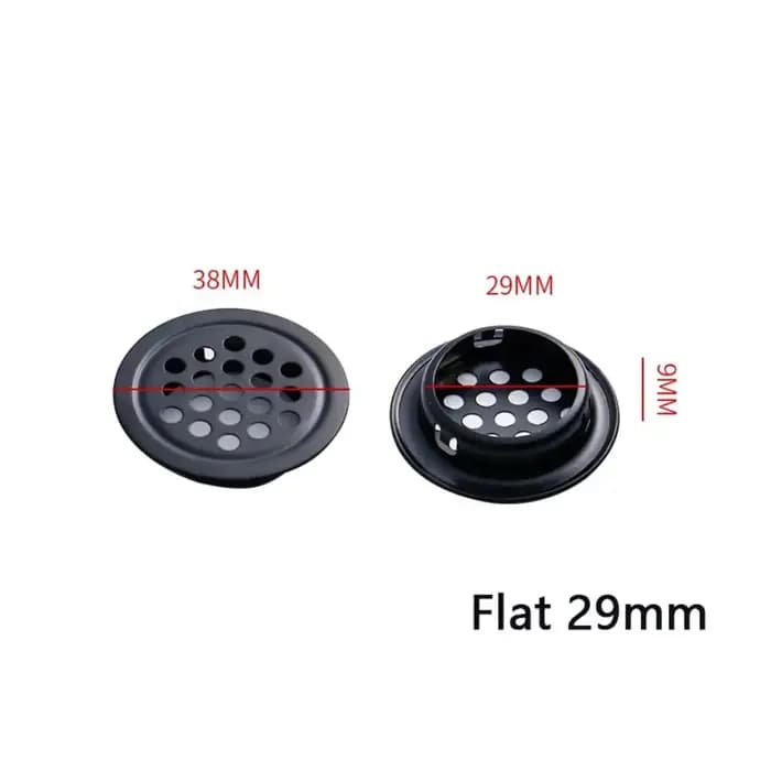 Grille de ventilation en maille perforée pour placard et armoire