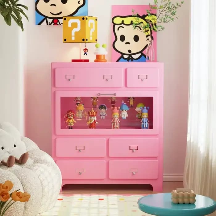 Armoires bibliothèques, Commodes Dopamine, Armoires pour objets de collection, Meubles de présentation modernes, Meubles de rangement pour la maison