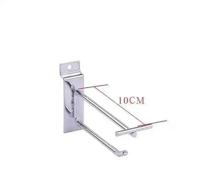 Lot de 5 supports de fixation pour étagères murales, organisateurs suspendus pour rangement