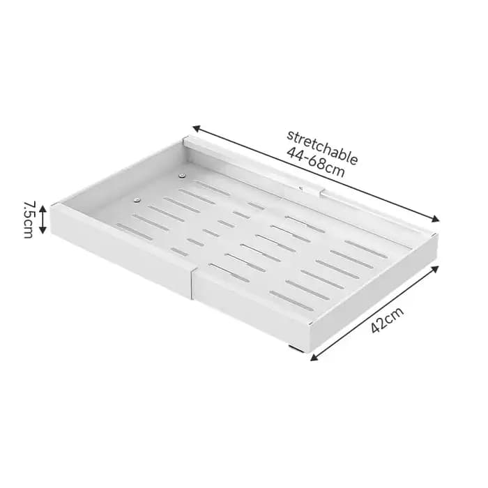 Organiseur de placard coulissant pour armoires de cuisine avec tiroirs, étagères de garde-manger au lieu de les avoir partout sur le comptoir