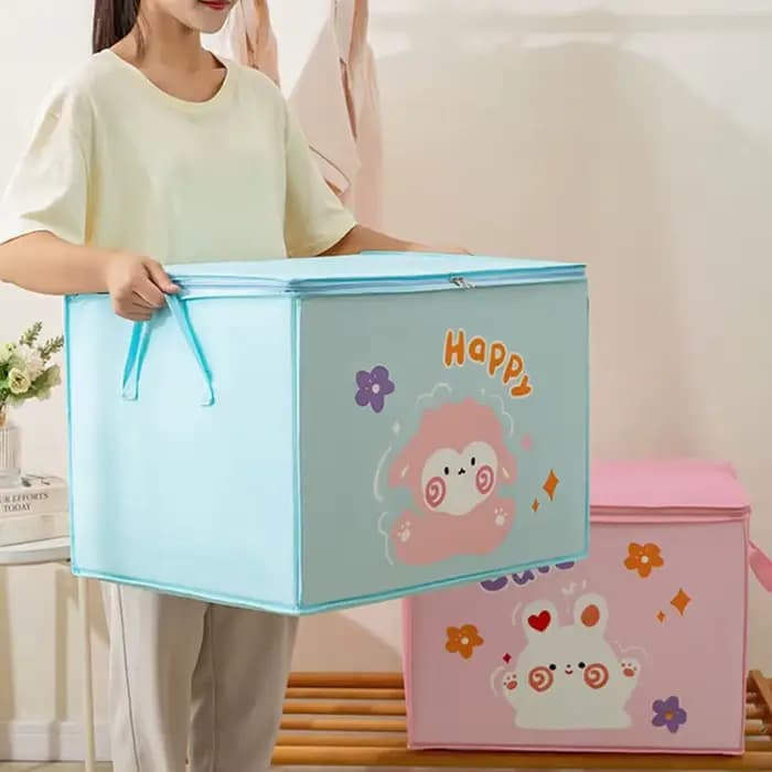 Boîte de Rangement Pliante en Forme de Cube