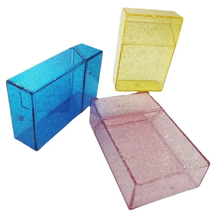 Boîte de rangement Portable en plastique de grande capacité