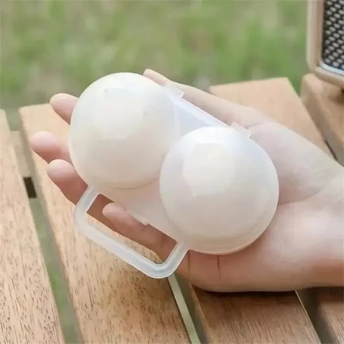 Boîte de rangement pour œufs à double compartiment