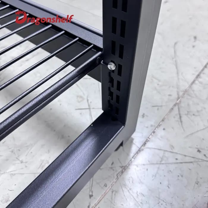 Étagères de rangement robustes, en acier métallique L900 x W600 x H1830mm, rayonnage en fil d'acier multicouche, unité d'étagère autoportante pour entrepôt