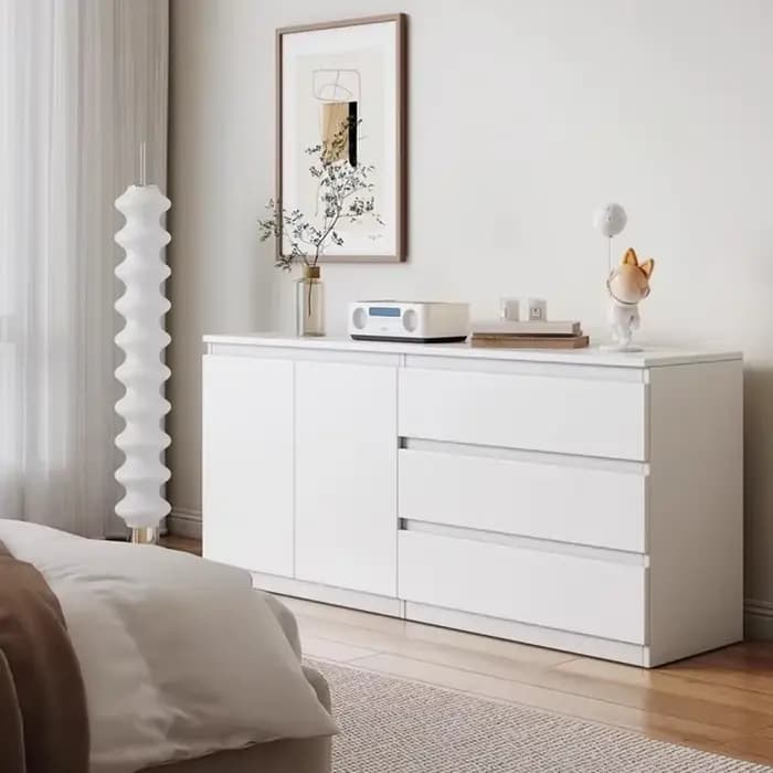 Commode de luxe armoire moderne poignées rangement