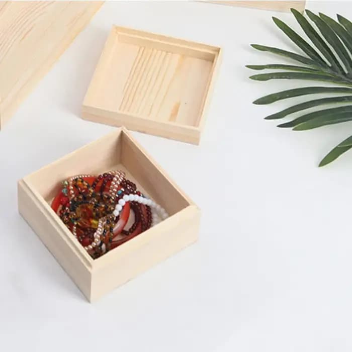 Boîte de collection en bois pour rangement de bijoux et souvenirs de mariage personnalisable décoration réveillon de Noël rouge vert noir