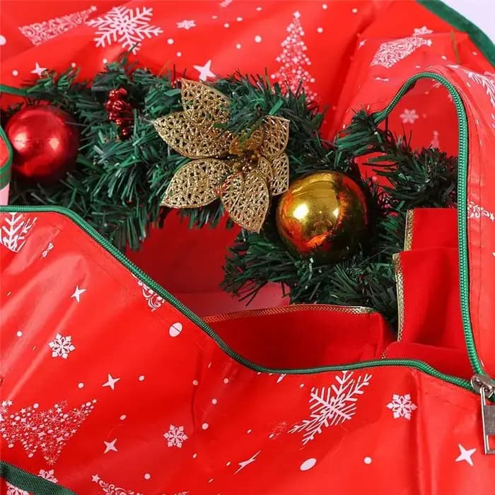 Nouvembre sac De rangement étanche pour arbre De noël adapté avec une fente pour carte d'étiquetage pour les arbres