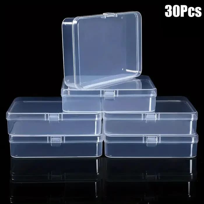 Boîtes de rangement en plastique avec couvercles sécurisés - Mini organisateurs pour perles