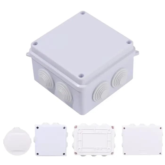 Boîtier d'alimentation étanche en plastique ABS pour bricolage