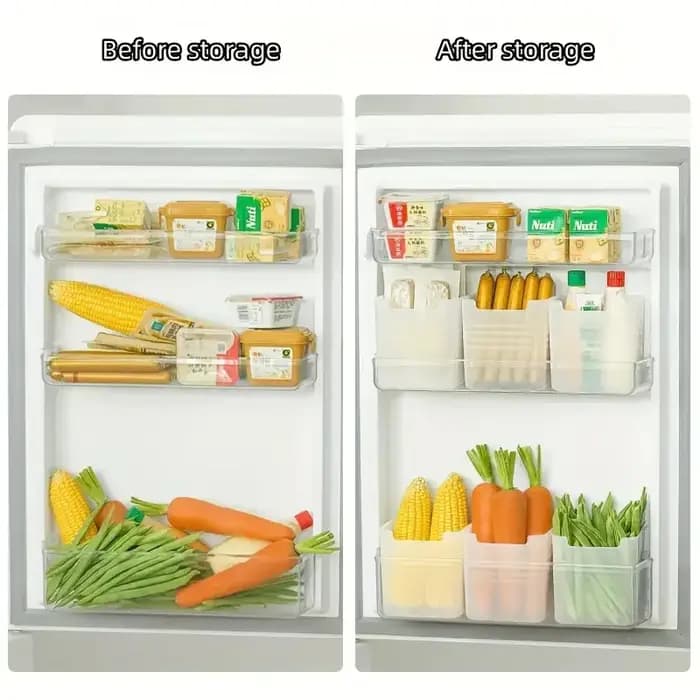 Boîte de rangement pour porte latérale de réfrigérateur domestique