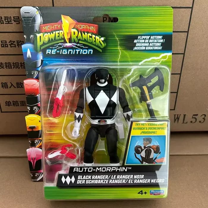 Figurines Mighty Morphin Power Rangers Re-Ignition Auto-Morphin Rita Repulsa Goldar Putty Patroller, Jouets de collection et ornements