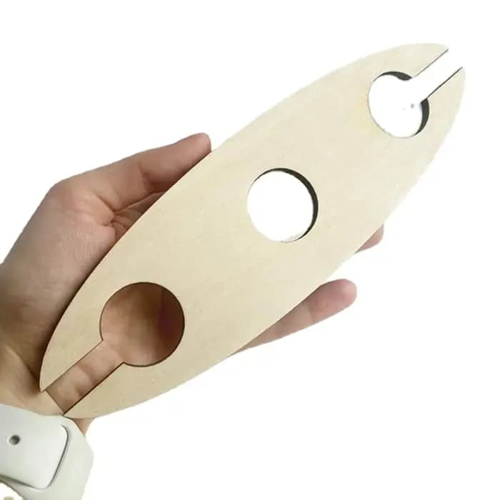Casier à vin en bois créatif personnalisé artisanat