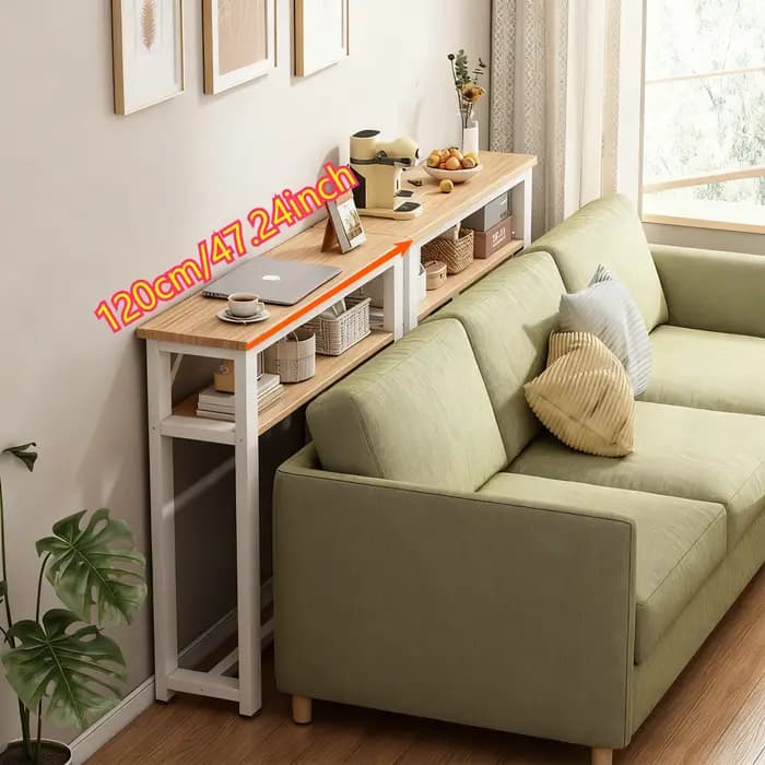 Étagère arrière multifonctionnelle pour canapé